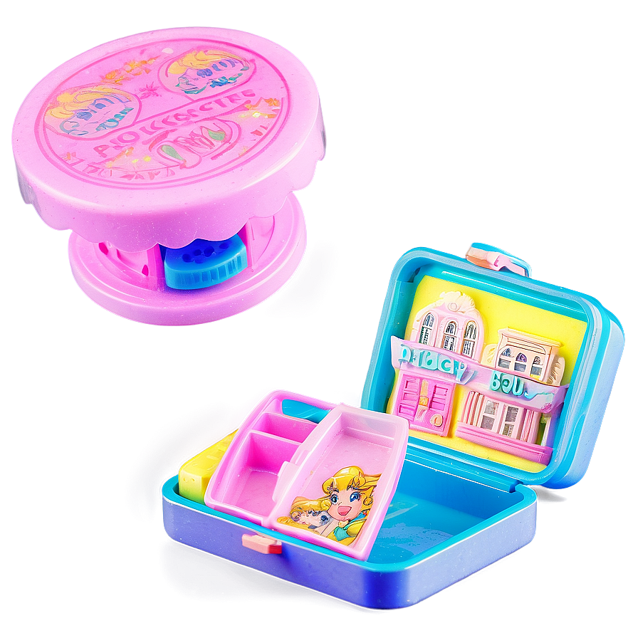 Vintage Polly Pocket Set Png Koy76 PNG image