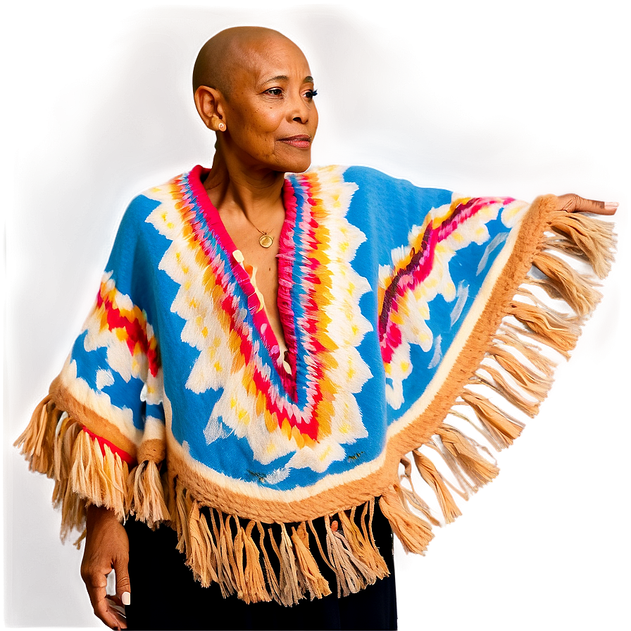 Vintage Poncho Rediscovered Png Yis58 PNG image