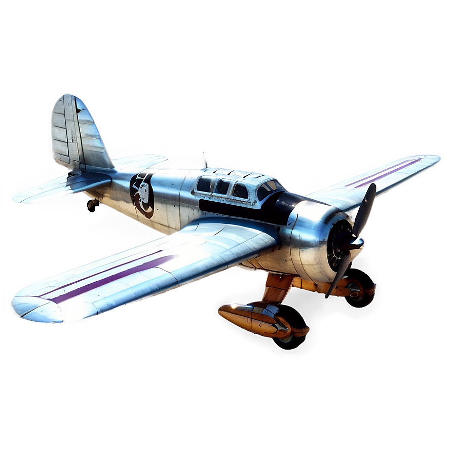 Vintage Propeller Plane Png Gqe PNG image