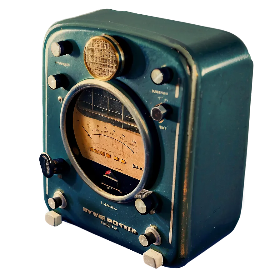 Vintage Radio Noise Filter PNG Gag PNG image
