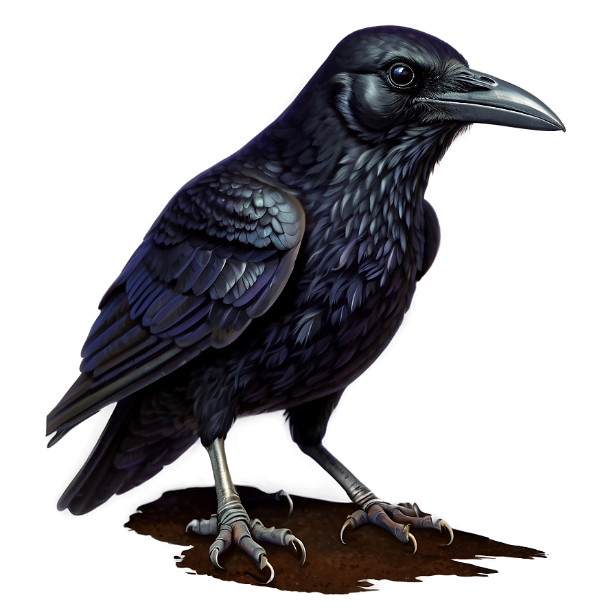 Vintage Raven Png 58 PNG image