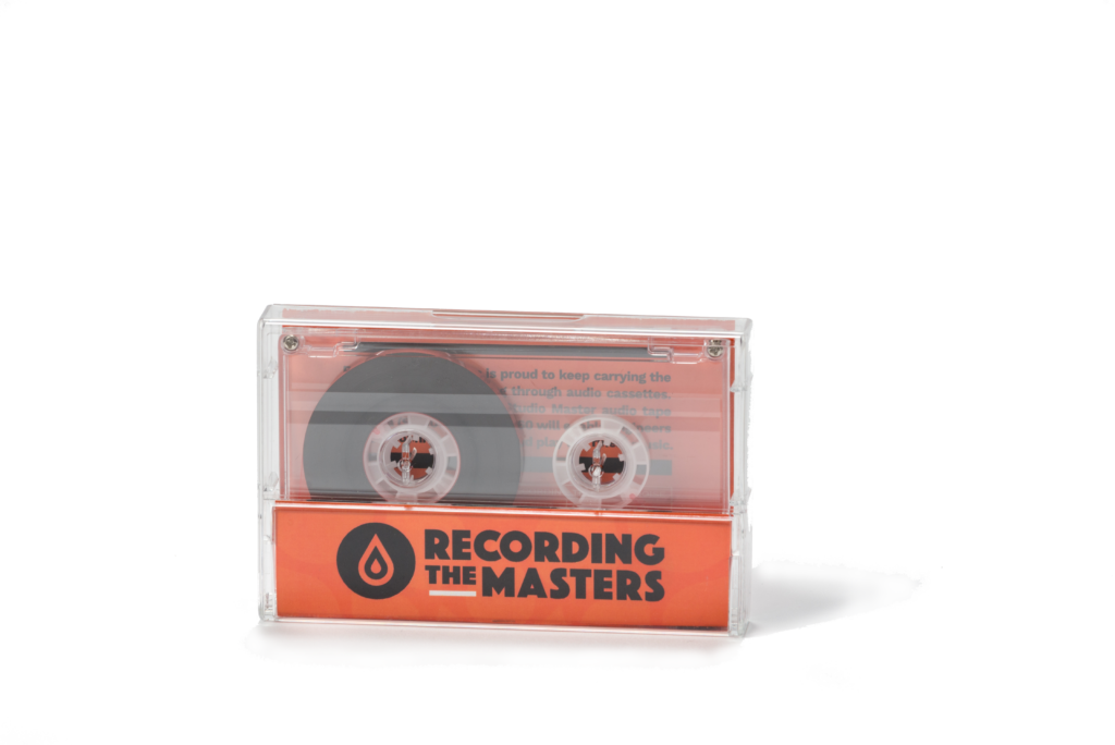 Vintage Recording Masters Cassette Tape PNG image