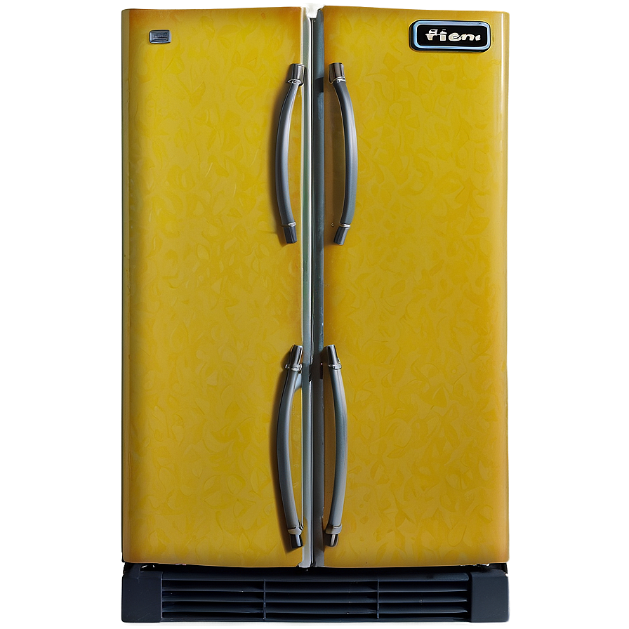 Vintage Refrigerator Png Srj PNG image