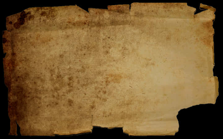 Vintage Ripped Paper Texture PNG image