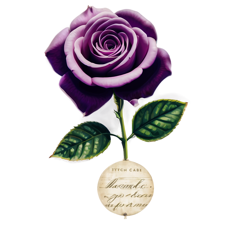 Vintage Rose Memory Png 06292024 PNG image