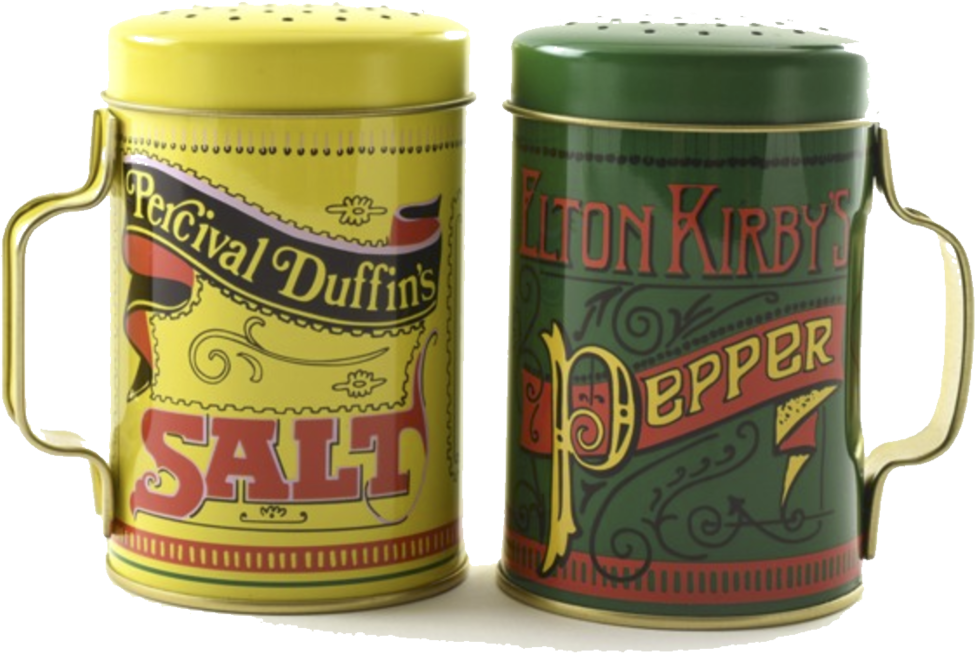 Vintage Saltand Pepper Shakers PNG image