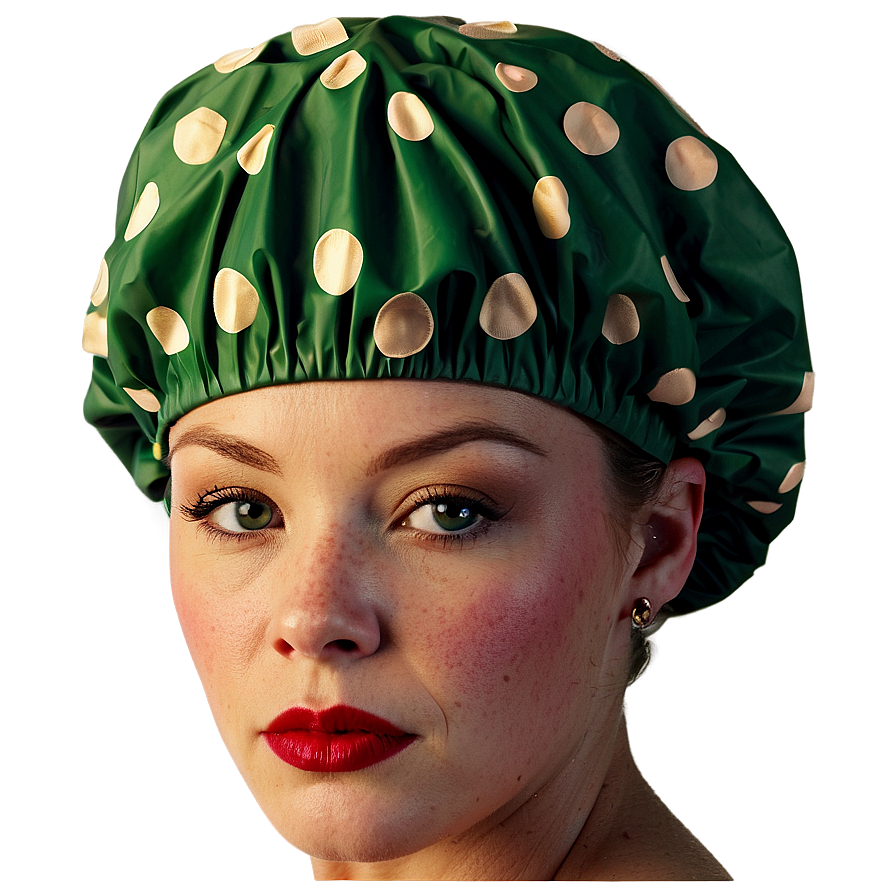 Vintage Shower Cap Png Qst PNG image