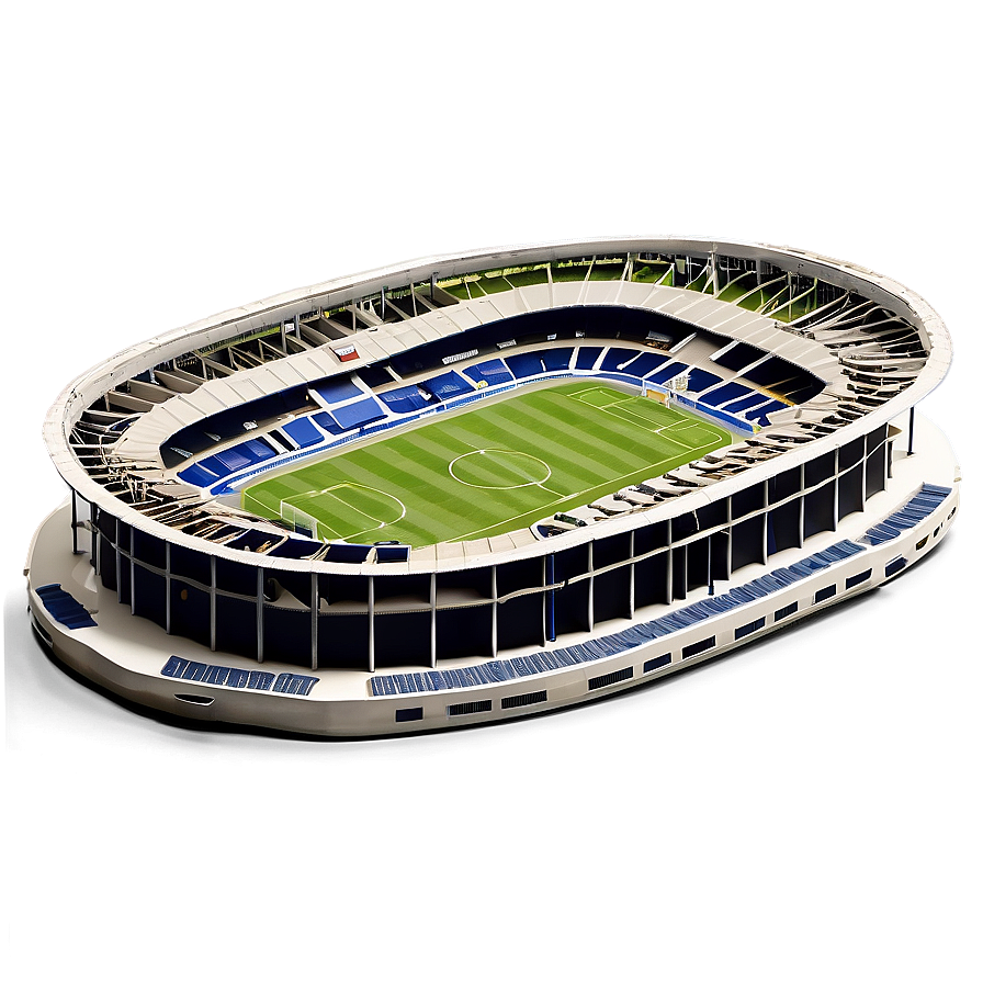 Vintage Soccer Stadium Architecture Png 06252024 PNG image