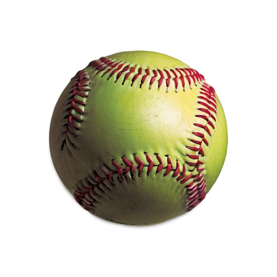 Vintage Softball Graphic Png 06292024 PNG image