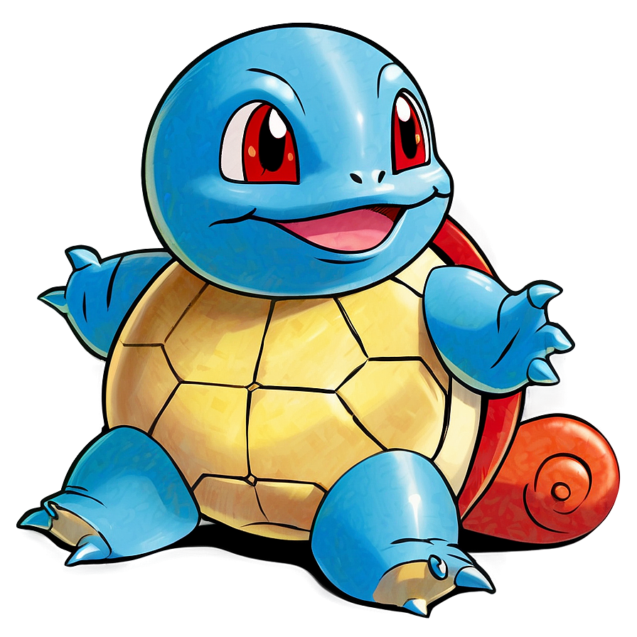 Vintage Squirtle Card Png 05212024 PNG image