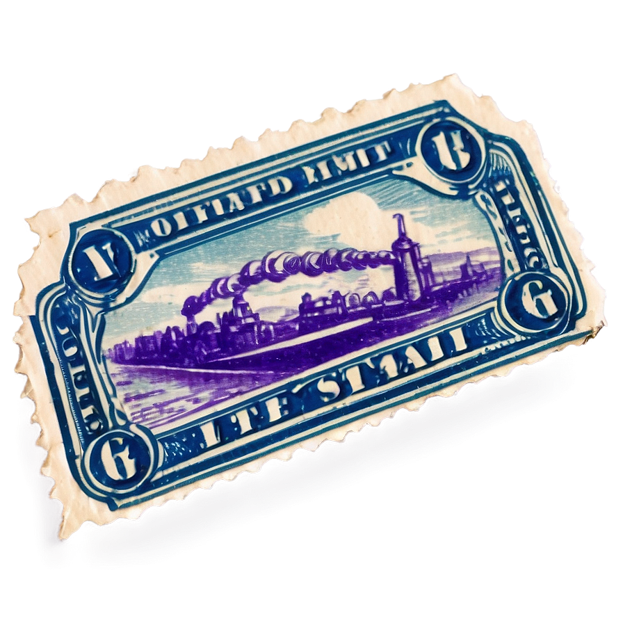 Vintage Stamp Clipart Png Rmo PNG image