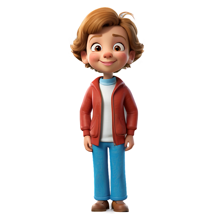 Vintage Style Cartoon Character Png Jhs PNG image