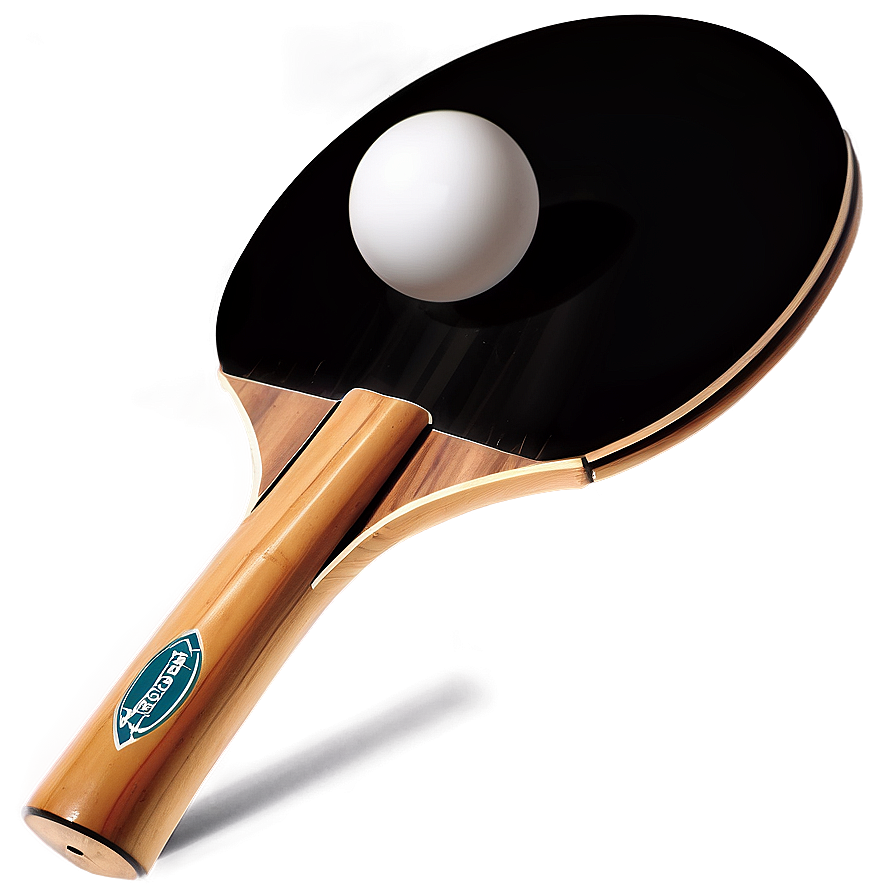 Vintage Style Table Tennis Paddle Png 1 PNG image