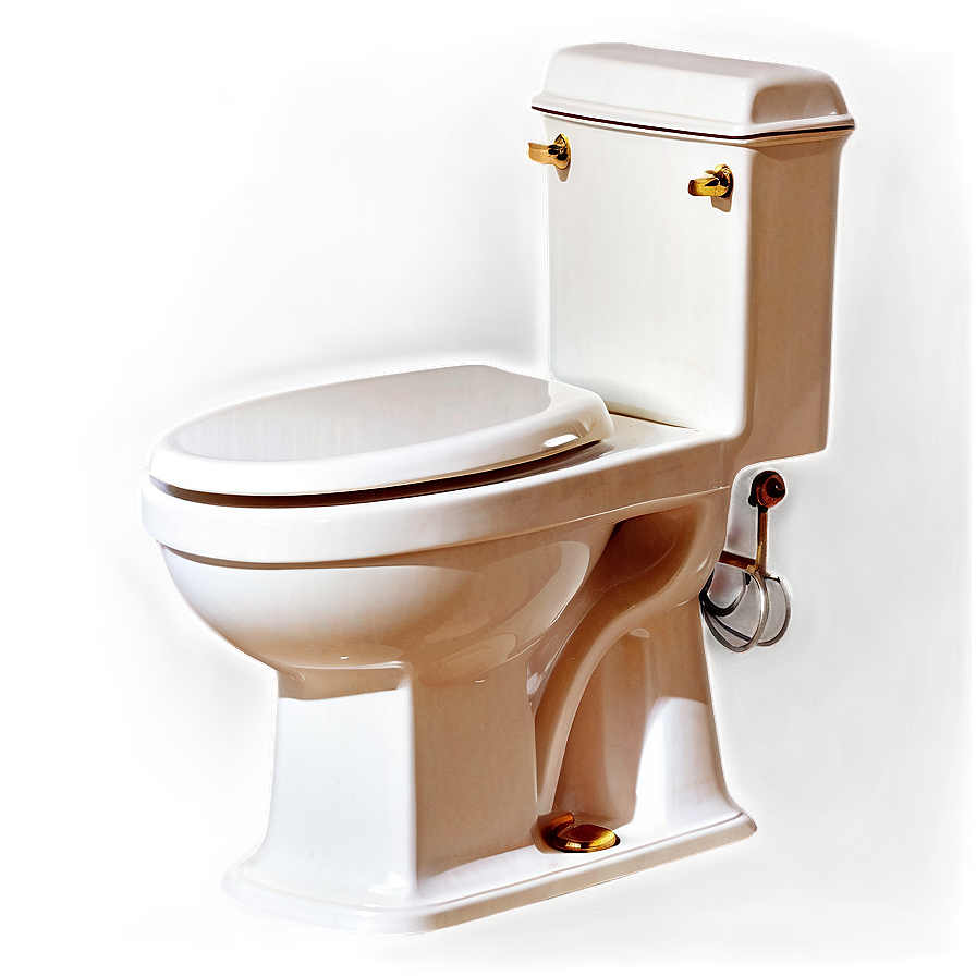 Vintage Style Toilet Png 05042024 PNG image