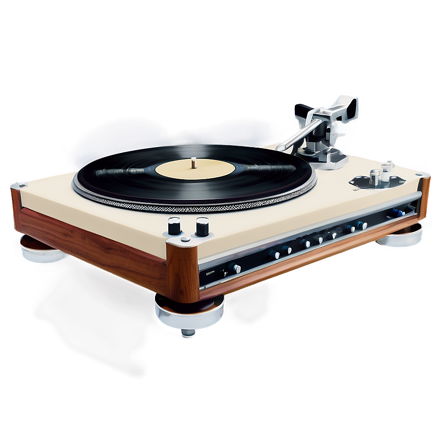 Vintage Style Turntable Png Rrh77 PNG image