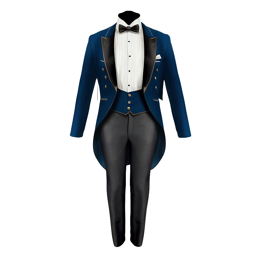 Vintage Style Tuxedo Png Odh81 PNG image