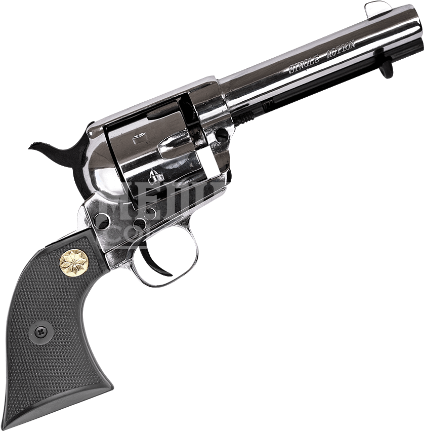 Vintage Styled Revolver Collectible PNG image