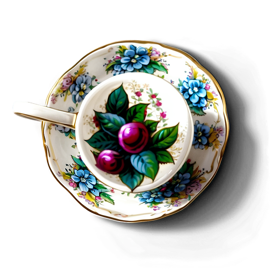 Vintage Tea Cup Png 05252024 PNG image