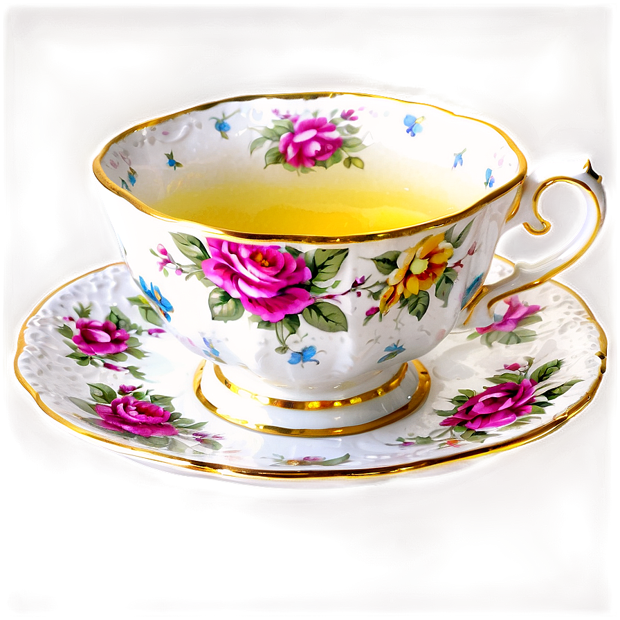 Vintage Tea Cup Png 05252024 PNG image