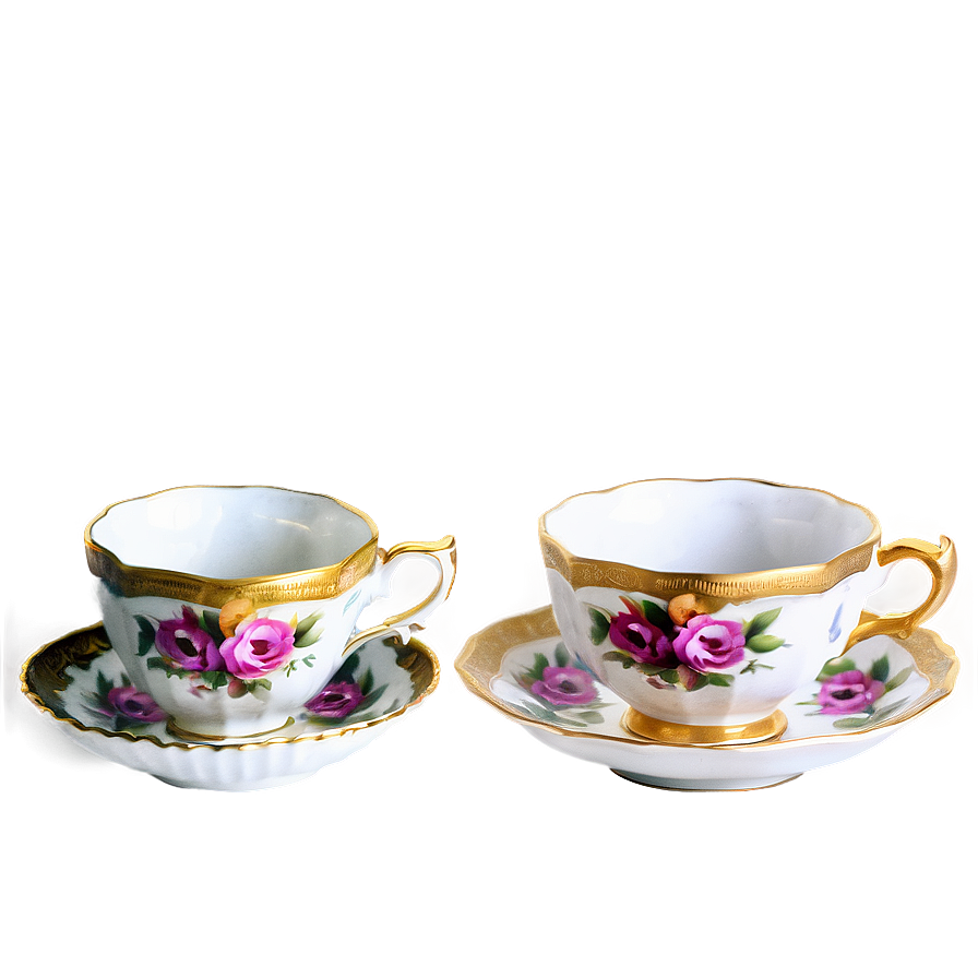 Vintage Tea Cup Png 05252024 PNG image