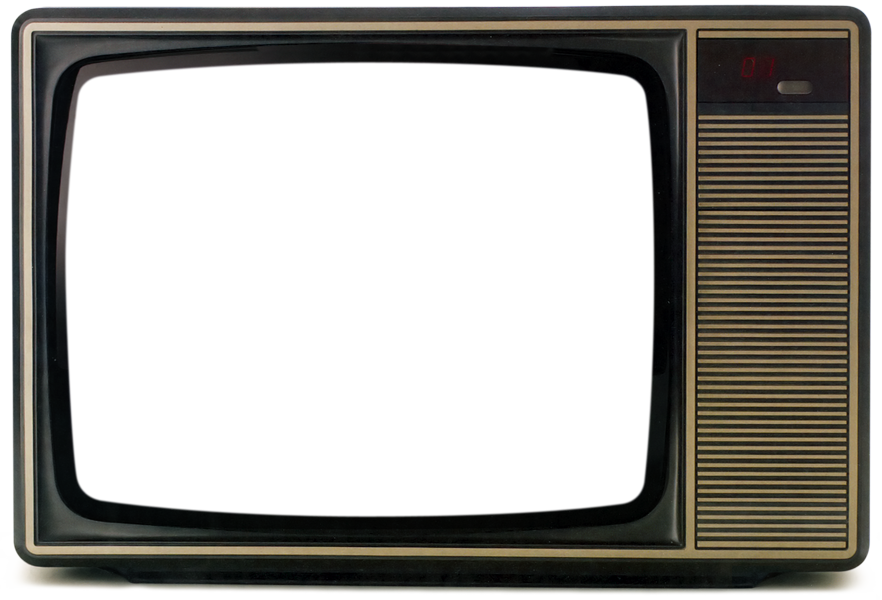 Vintage Television Classic Design PNG image