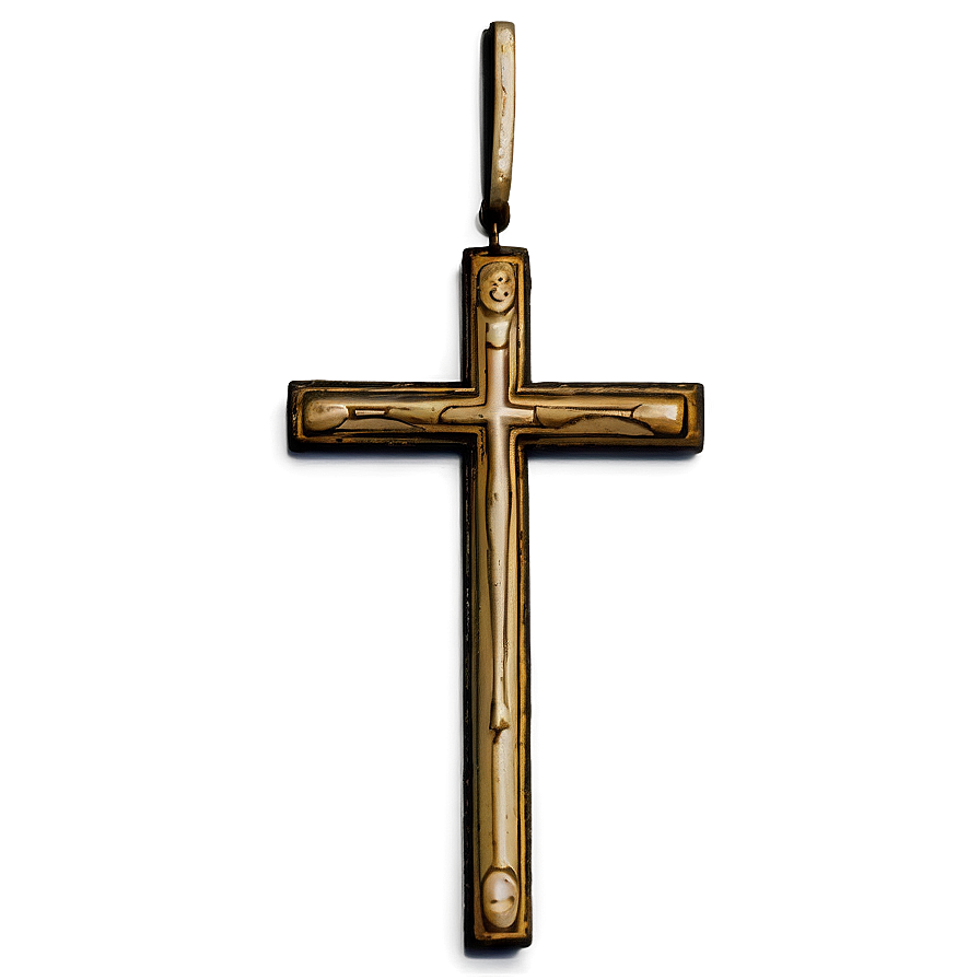 Vintage Thin Cross Png 33 PNG image