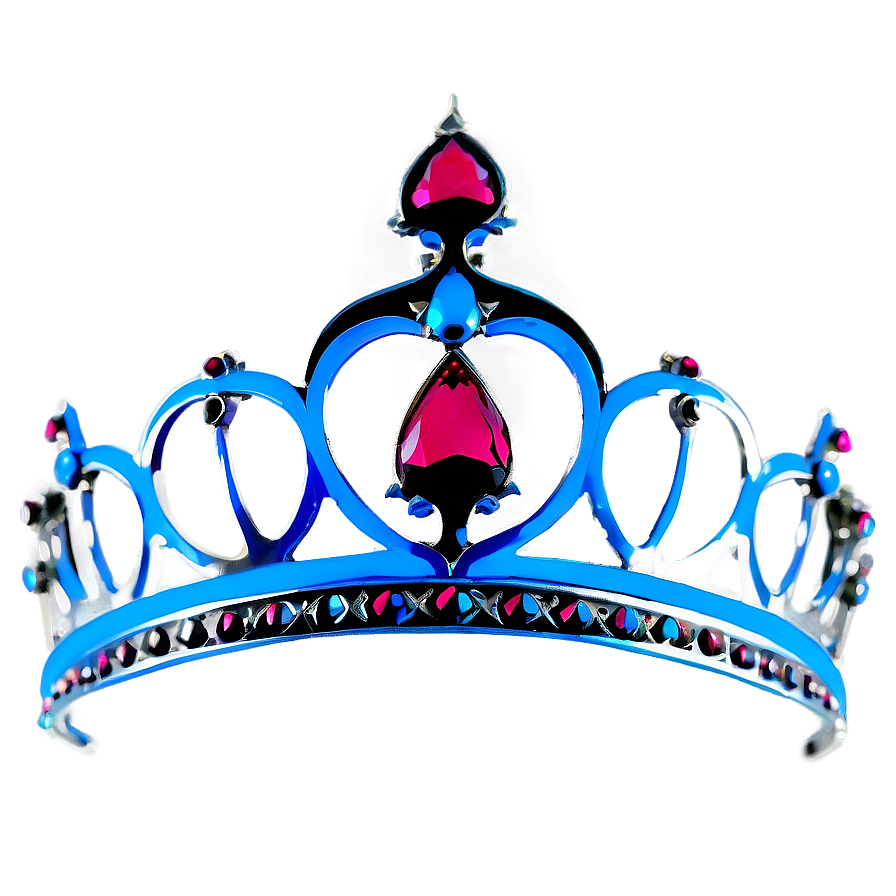 Vintage Tiara Silhouette Png 05252024 PNG image