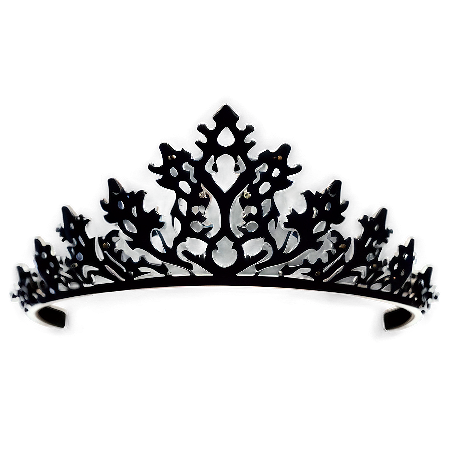 Vintage Tiara Silhouette Png 94 PNG image