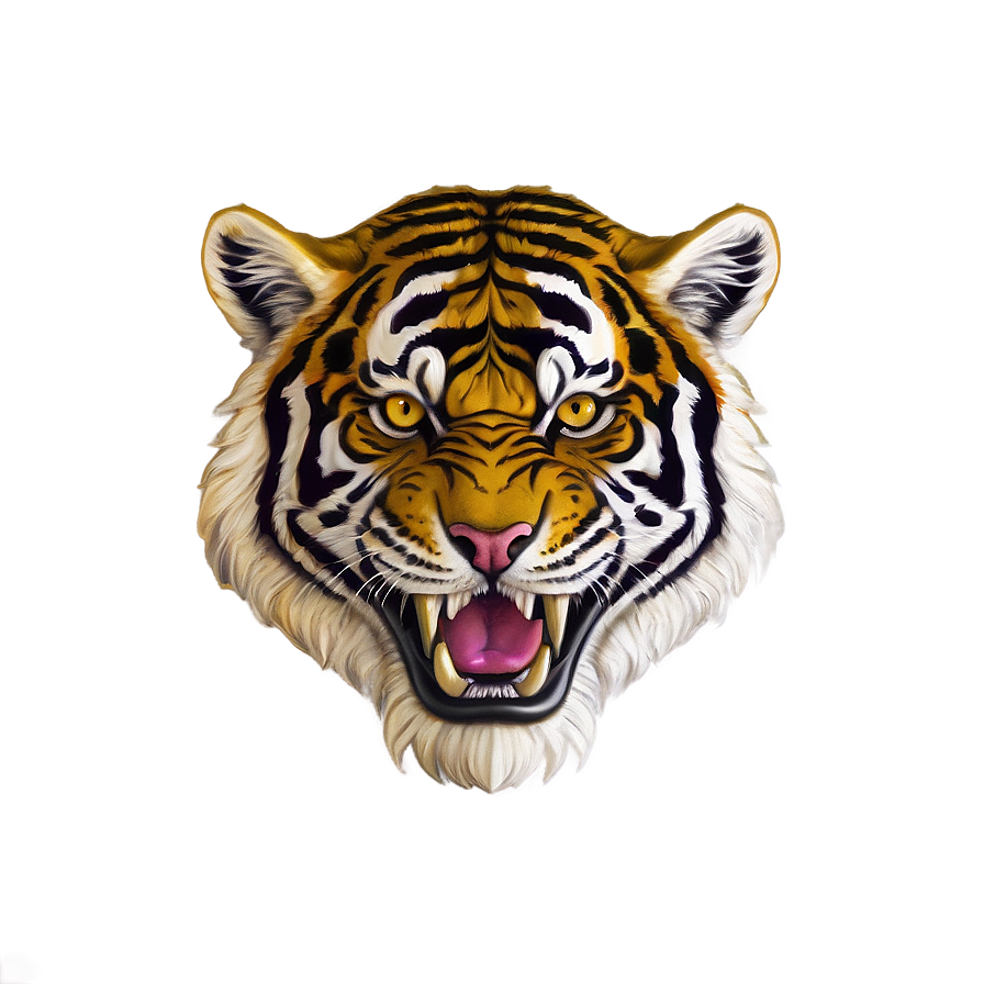 Vintage Tiger Illustration Png 83 PNG image