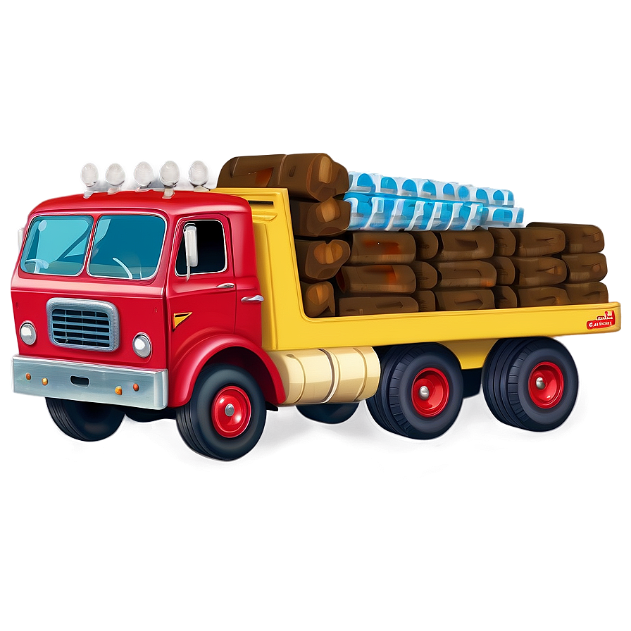 Vintage Tonka Truck Illustration Png Phh PNG image