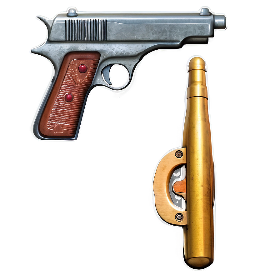 Vintage Toy Gun Png Cyc63 PNG image