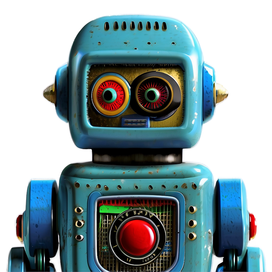 Vintage Toy Robot Png 78 PNG image