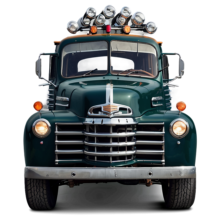 Vintage Truck Front View Png Dcy PNG image