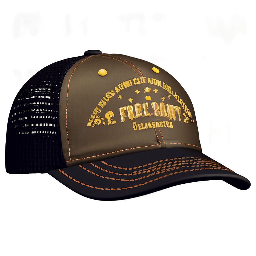 Vintage Trucker Cap Png Drr6 PNG image