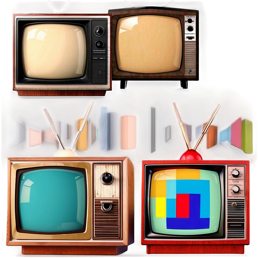 Vintage Tv Set Png Bob PNG image