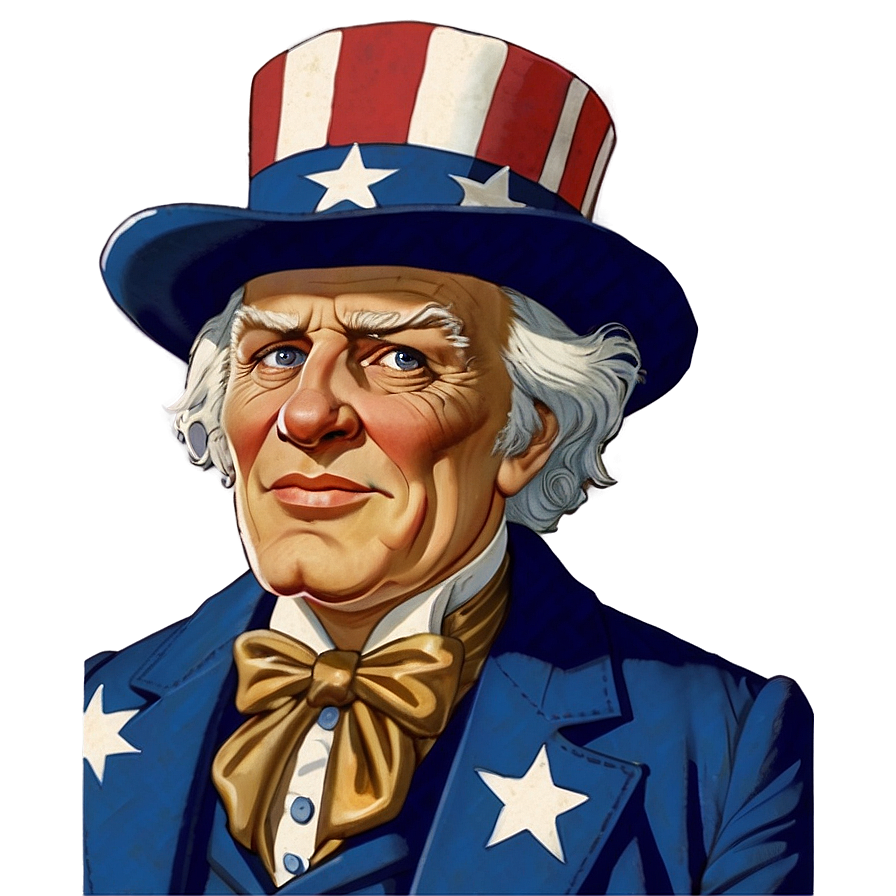 Vintage Uncle Sam Png 47 PNG image