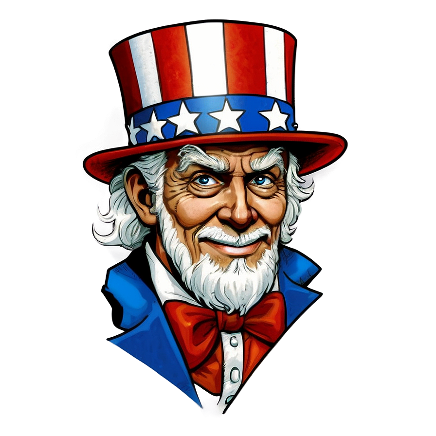 Vintage Uncle Sam Png Sum PNG image