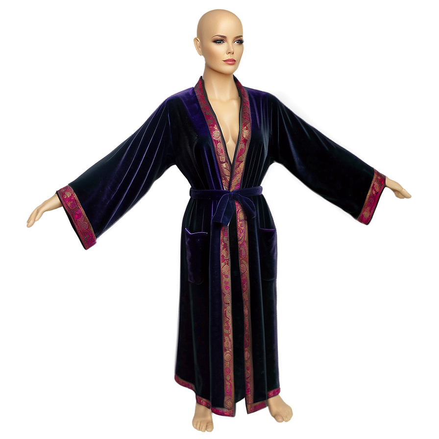 Vintage Velvet Robe Png 55 PNG image