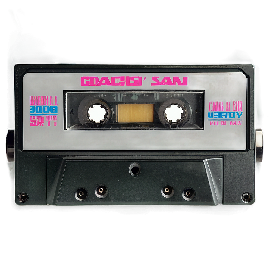 Vintage Walkman And Cassette Png Fch PNG image