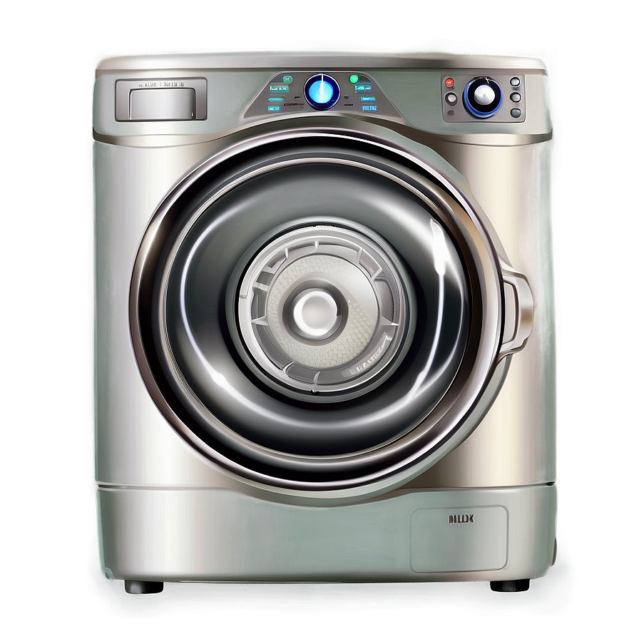 Vintage Washing Machine Logo Png 06282024 PNG image