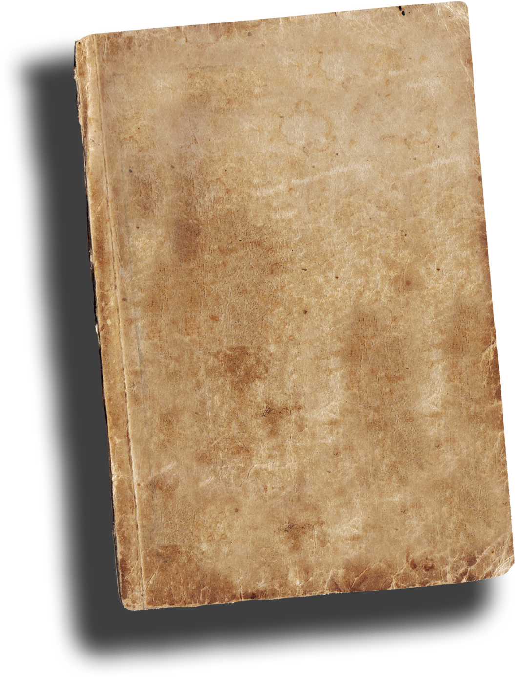 Vintage Weathered Book Cover PNG image