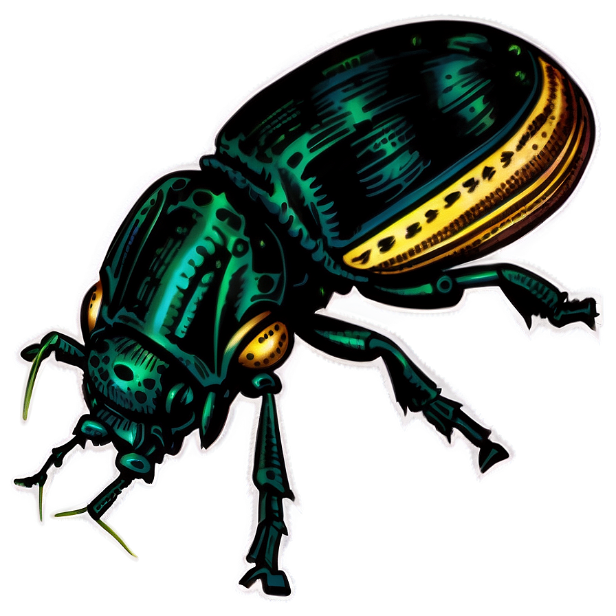 Vintage Weevil Illustration Png 64 PNG image