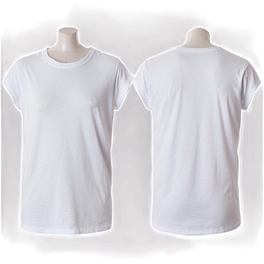 Vintage White T-shirt Png Dow PNG image