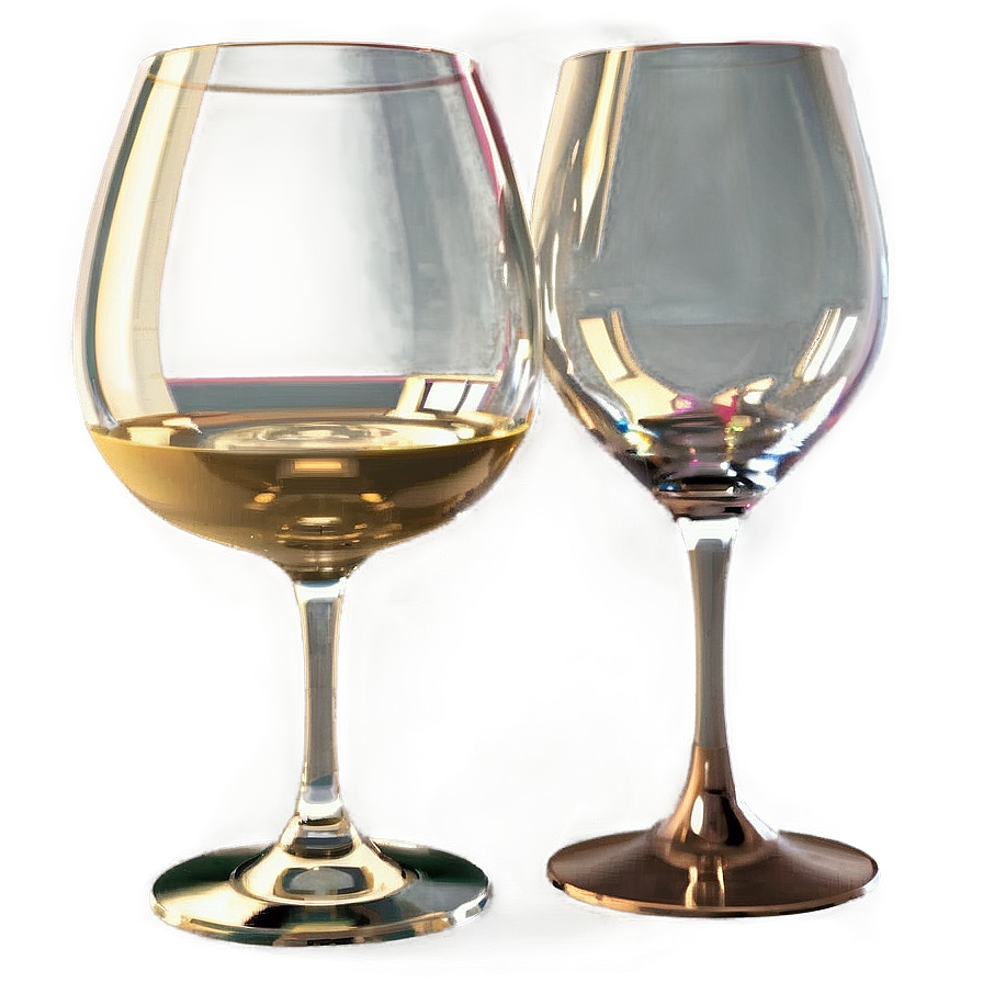 Vintage Wine Glasses Set Png Vbf PNG image