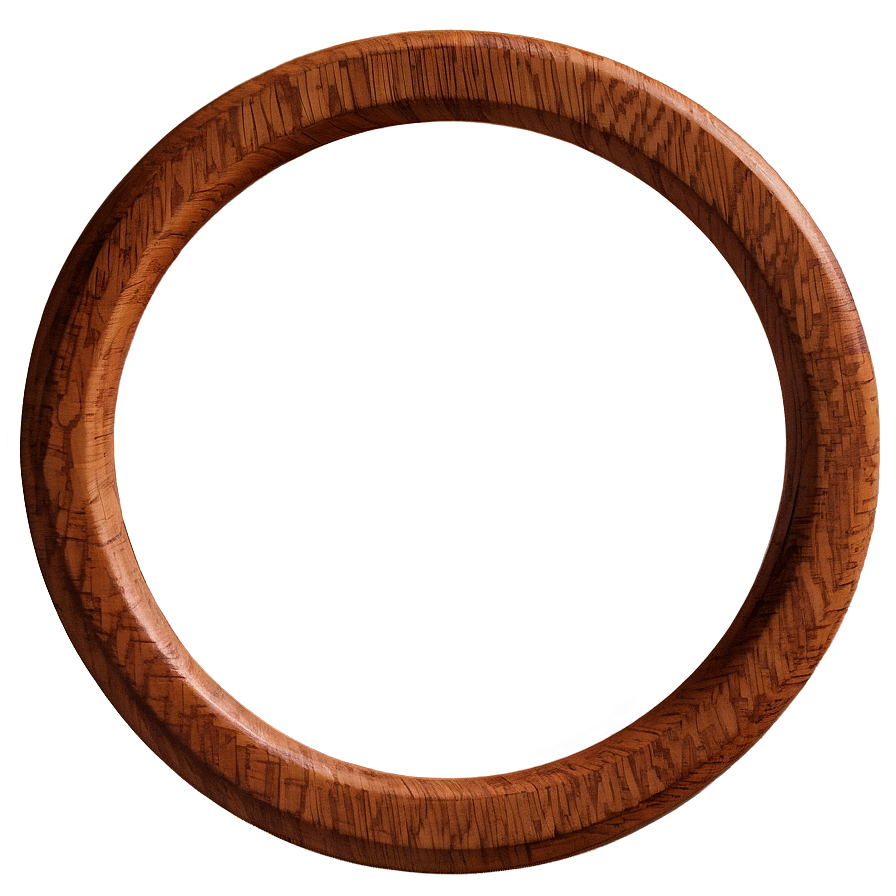 Vintage Wood Circle Detail Png 06282024 PNG image