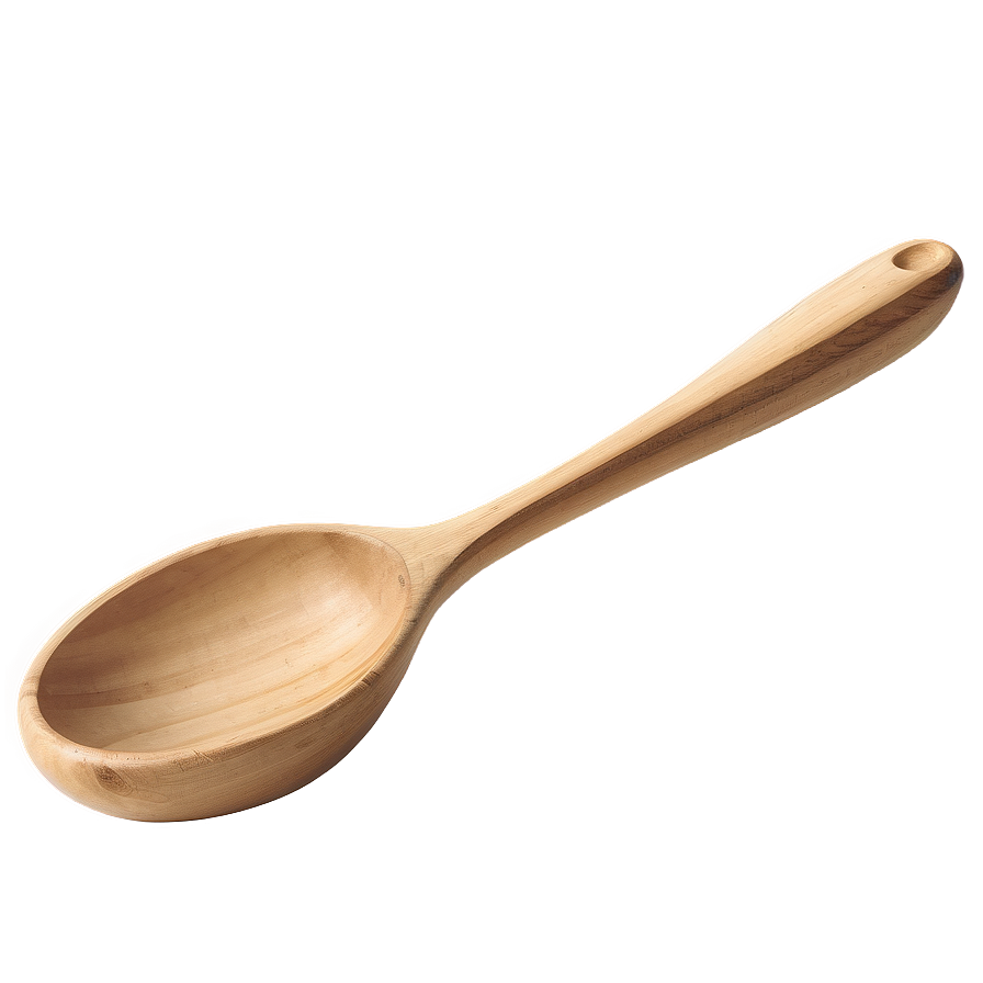 Vintage Wooden Spoon Png 06132024 PNG image