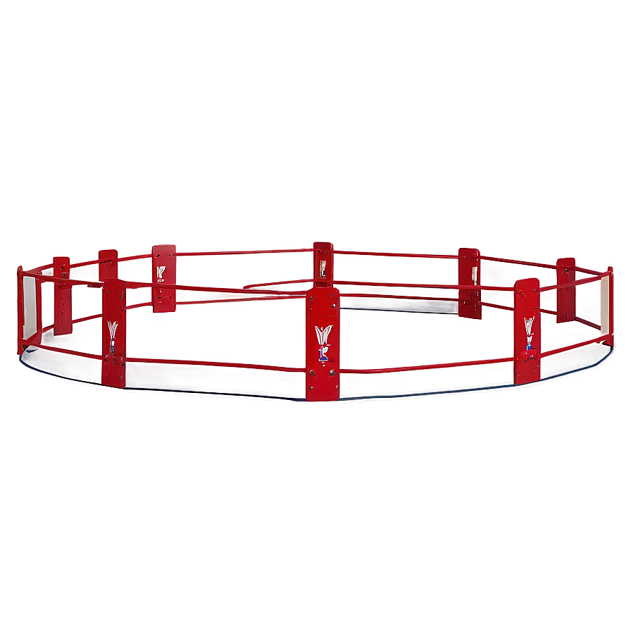 Vintage Wrestling Ring Design Png Rko PNG image