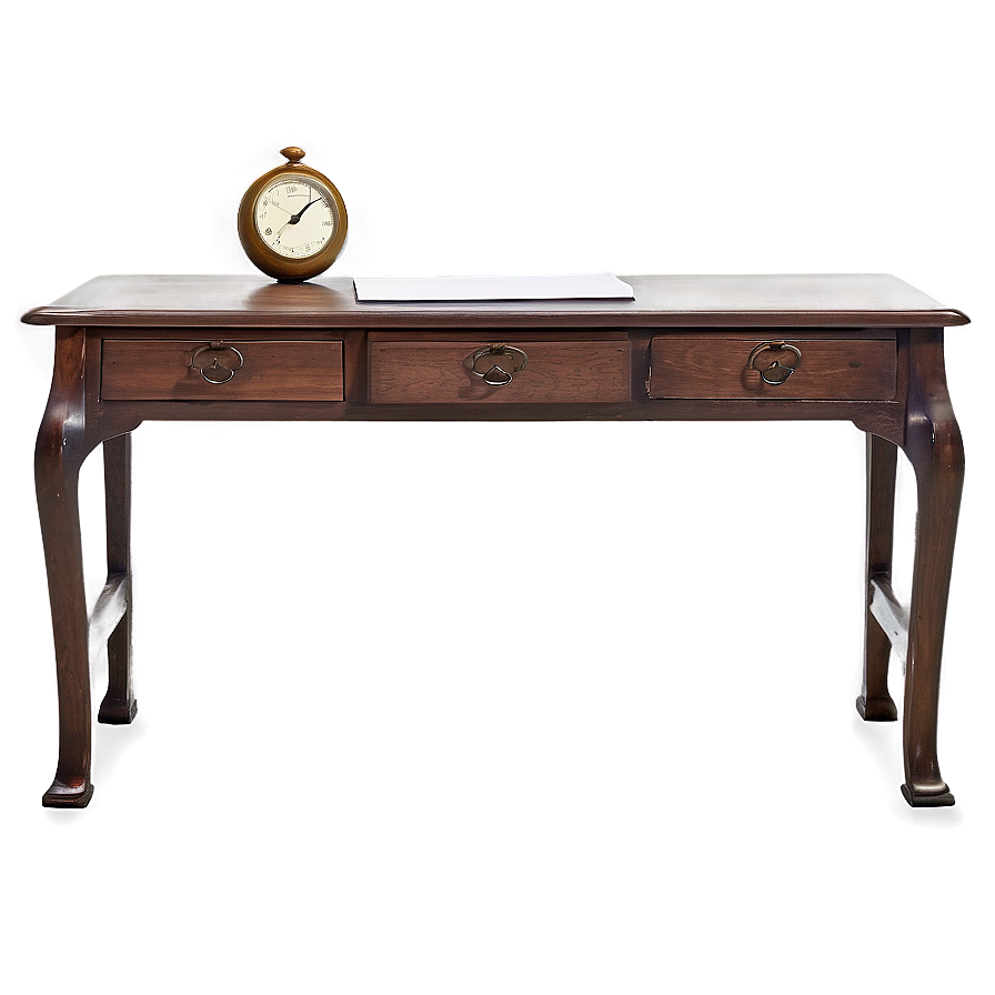 Vintage Writing Desk Png Kmd86 PNG image