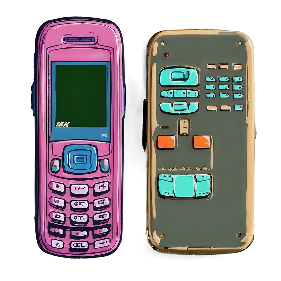 Vintage Y2k Cellphone Png Res7 PNG image