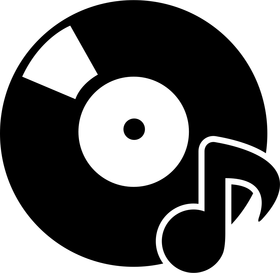 Vinyl_ Record_and_ Music_ Note_ Icon PNG image